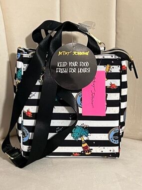 Betsey Johnson Insulated High Brow Caviar Bag